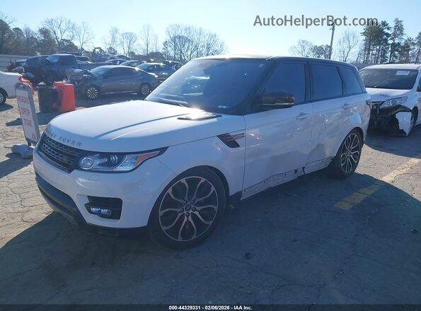 SALWG2FV5HA145943 2017 LAND ROVER RANGE ROVER SPORT White Front left