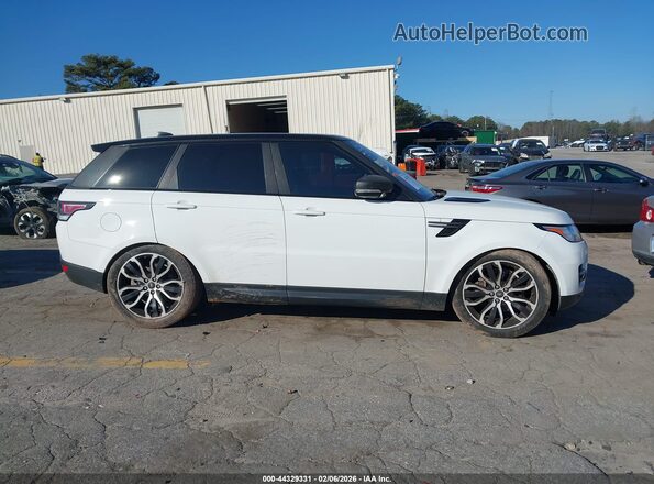 SALWG2FV5HA145943 2017 LAND ROVER RANGE ROVER SPORT White Rear interior view