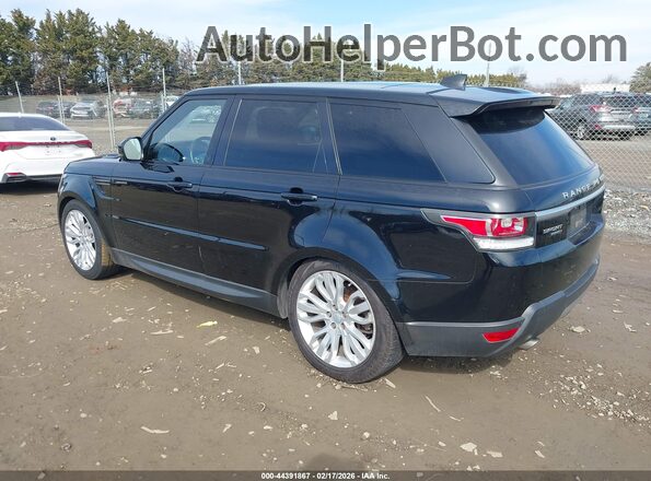 SALWG2FV7HA127041 2017 LAND ROVER RANGE ROVER SPORT Черный Задняя левая четверть