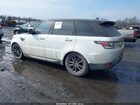2016 Land Rover Range Rover Sport 3.0l V6 Turbocharged Diesel Se Td6 White vin: SALWG2KF2GA572350