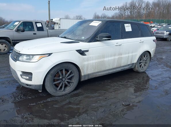 SALWG2KF2GA572350 2016 LAND ROVER RANGE ROVER SPORT White Przód lewy
