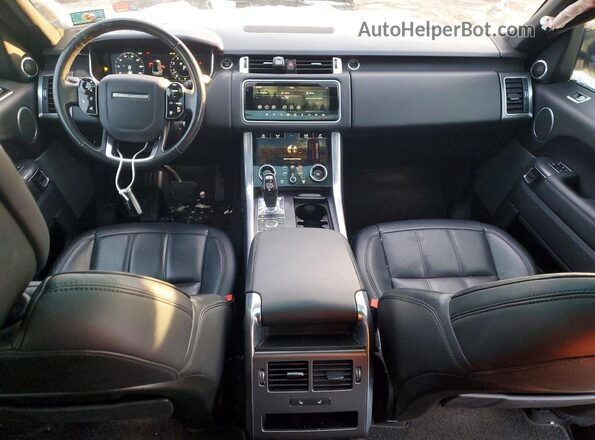 SALWG2RUXKA874255 2019 LAND ROVER RANGE White Vista del salpicadero