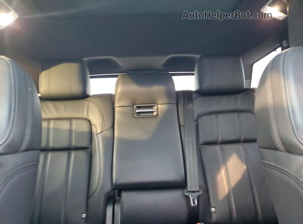 SALWG2RUXKA874255 2019 LAND ROVER RANGE White Vista de los asientos traseros