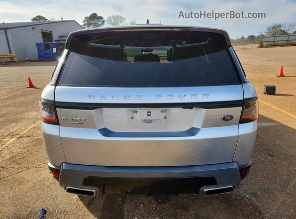 SALWG2RV0JA414089 2018 LAND ROVER RANGE Серебряный Вид сзади