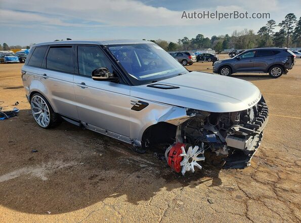 SALWG2RV0JA414089 2018 LAND ROVER RANGE Серебряный Передняя правая четверть