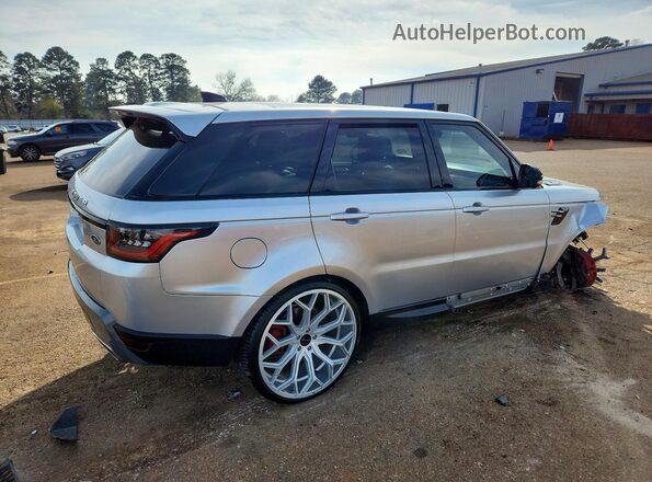 SALWG2RV0JA414089 2018 LAND ROVER RANGE Серебряный Задняя правая четверть