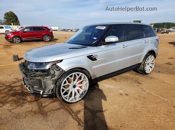 SALWG2RV0JA414089 2018 LAND ROVER RANGE Серебряный Передняя левая четверть