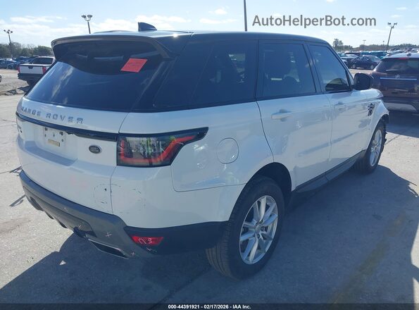 SALWG2SU3MA773183 2021 LAND ROVER RANGE ROVER SPORT Белый Задняя правая четверть
