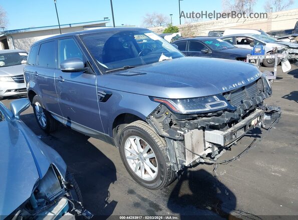 SALWG2SU8MA780534 2021 LAND ROVER RANGE ROVER SPORT Blue Передня права чверть