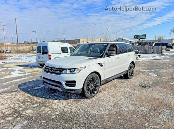 SALWG2VF6GA557555 2016 LAND ROVER RANGE Белый Задняя правая четверть