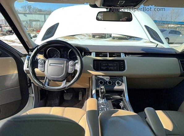 SALWG2VF6GA557555 2016 LAND ROVER RANGE Белый Вид задних сидений