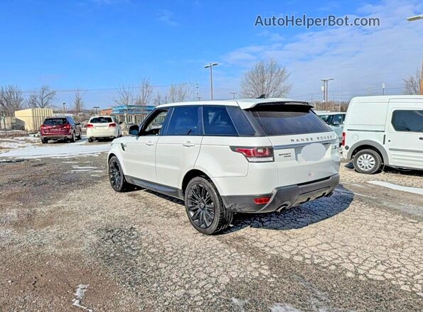 SALWG2VF6GA557555 2016 LAND ROVER RANGE Белый Передняя правая четверть