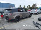 2016 Land Rover Range Rover Sport 3.0l V6 Supercharged Se Dark Brown vin: SALWG2VF8GA648648