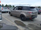 2016 Land Rover Range Rover Sport 3.0l V6 Supercharged Se Dark Brown vin: SALWG2VF8GA648648
