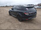 2016 Land Rover Range Rover Sport 5.0l V8 Supercharged/5.0l V8 Supercharged Dynamic Черный vin: SALWR2EF9GA596411