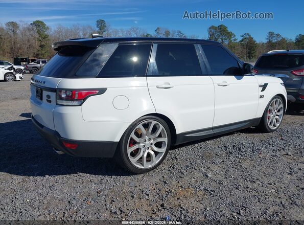 SALWR2FE0HA151594 2017 LAND ROVER RANGE ROVER SPORT Белый Задняя правая четверть