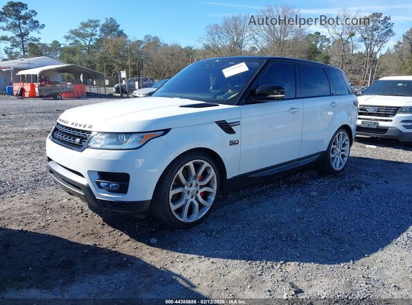 SALWR2FE0HA151594 2017 LAND ROVER RANGE ROVER SPORT Белый Передняя левая четверть