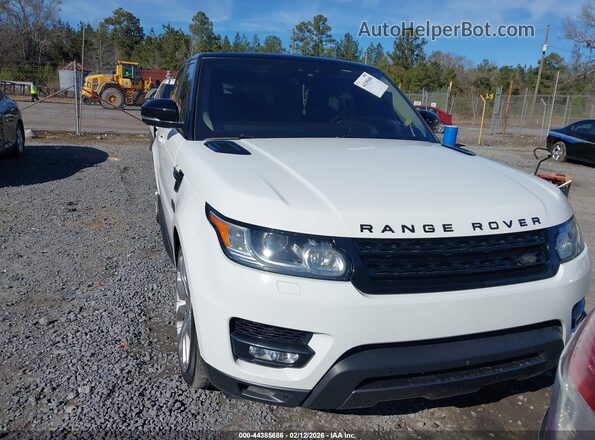 SALWR2FE0HA151594 2017 LAND ROVER RANGE ROVER SPORT Белый Вид панели приборов