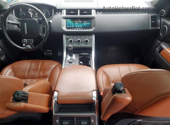SALWR2FE6HA168321 2017 LAND ROVER RANGE White წინა პანელის ხედი