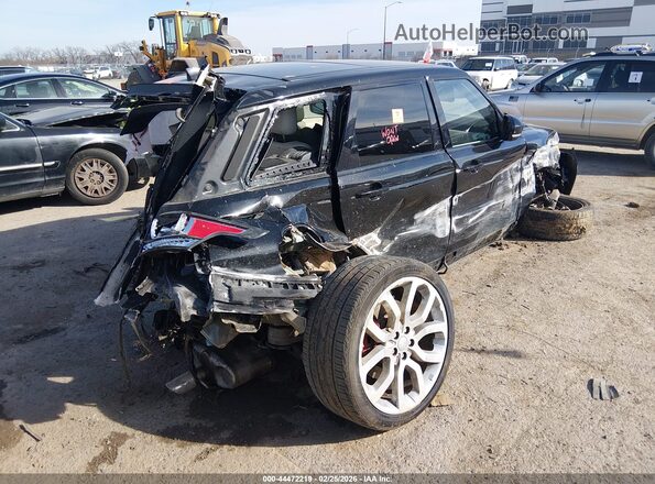 SALWR2FE8HA124529 2017 LAND ROVER RANGE ROVER SPORT Black უკანა მარჯვენა