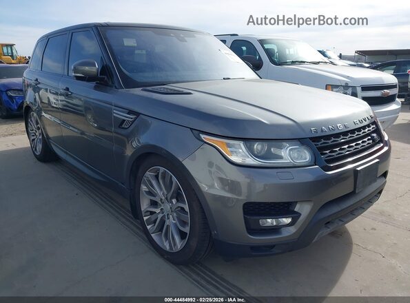 SALWR2FV7HA687295 2017 LAND ROVER RANGE ROVER SPORT Gray Przód prawy