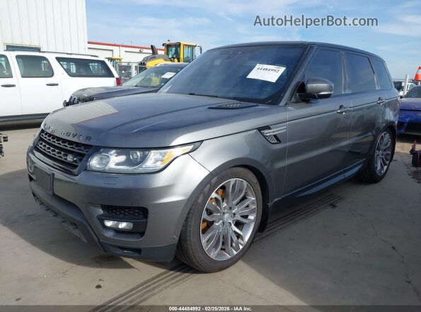 SALWR2FV7HA687295 2017 LAND ROVER RANGE ROVER SPORT Gray Przód lewy