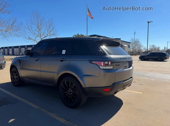 SALWR2FV8HA154050 2017 LAND ROVER RANGE ROVER Charcoal Передня права чверть