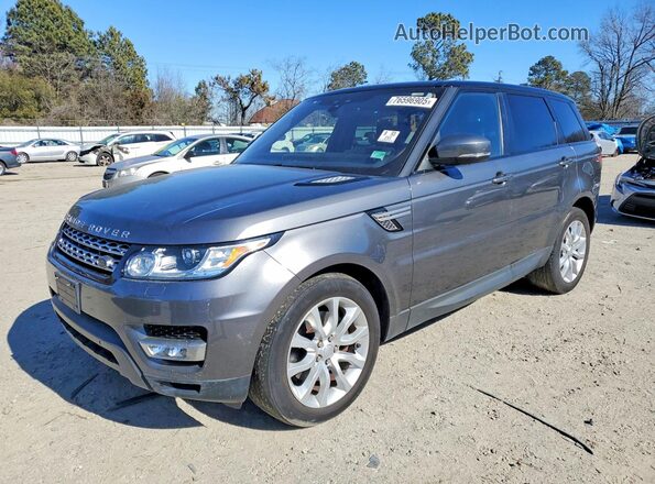 SALWR2FV9HA177630 2017 LAND ROVER RANGE Gray Vista tres cuartos delantera izquierda