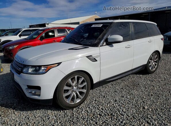 SALWR2KF1GA577338 2016 LAND ROVER RANGE Белый Передняя левая четверть