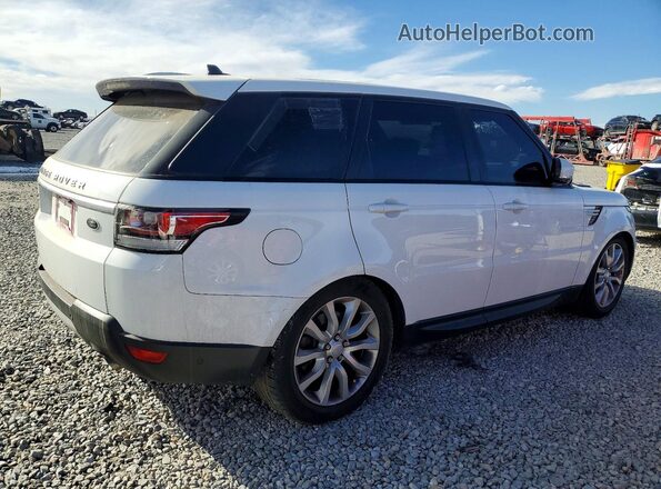 SALWR2KF1GA577338 2016 LAND ROVER RANGE Белый Задняя правая четверть