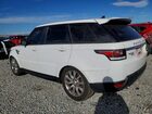 2016 Land Rover Range Rover Sport 3.0 Diesel Hse Белый vin: SALWR2KF1GA577338