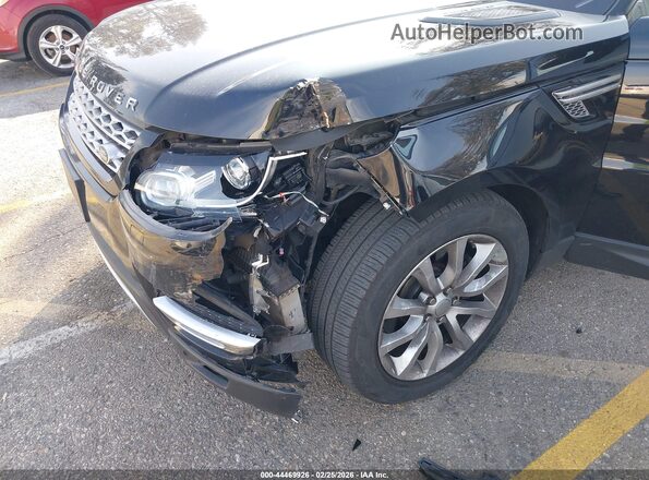 SALWR2KF7GA649157 2016 LAND ROVER RANGE ROVER SPORT Black Widok z przodu