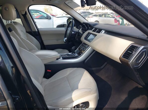 SALWR2KF7GA649157 2016 LAND ROVER RANGE ROVER SPORT Black Widok wnętrza z przodu
