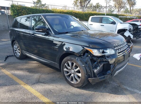 SALWR2KF7GA649157 2016 LAND ROVER RANGE ROVER SPORT Black Przód prawy