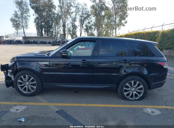 SALWR2KF7GA649157 2016 LAND ROVER RANGE ROVER SPORT Black Widok wnętrza 360 stopni