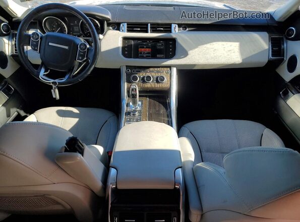 SALWR2PF0GA117516 2016 LAND ROVER RANGE Угольный Вид панели приборов