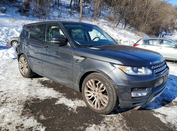 SALWR2PF0GA117516 2016 LAND ROVER RANGE Угольный Передняя правая четверть