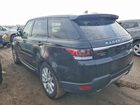 2016 Land Rover Range Rover Sport Hse Черный vin: SALWR2PF5GA106060