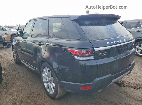 SALWR2PF5GA106060 2016 LAND ROVER RANGE Черный Задняя левая четверть