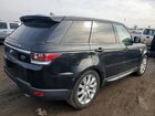 2016 Land Rover Range Rover Sport Hse Черный vin: SALWR2PF5GA106060