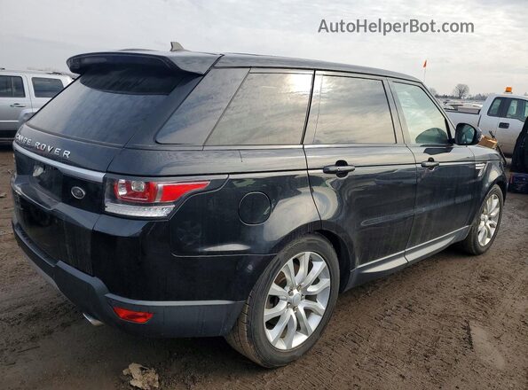 SALWR2PF5GA106060 2016 LAND ROVER RANGE Черный Задняя правая четверть