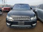 2016 Land Rover Range Rover Sport Hse Черный vin: SALWR2PF5GA106060