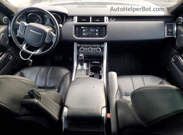SALWR2PF5GA106060 2016 LAND ROVER RANGE Черный Вид панели приборов