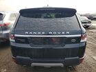 2016 Land Rover Range Rover Sport Hse Черный vin: SALWR2PF5GA106060
