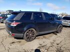 2016 Land Rover Range Rover Sport Hse Черный vin: SALWR2PF7GA590488