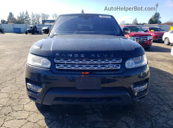 SALWR2PF7GA590488 2016 LAND ROVER RANGE Черный Вид сзади
