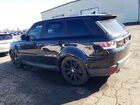 2016 Land Rover Range Rover Sport Hse Черный vin: SALWR2PF7GA590488