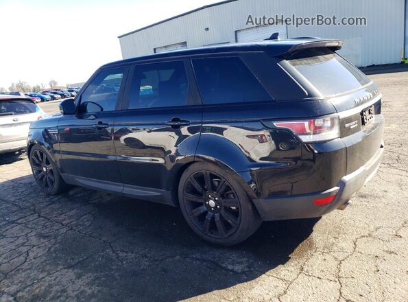 SALWR2PF7GA590488 2016 LAND ROVER RANGE Черный Задняя правая четверть