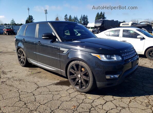 SALWR2PF7GA590488 2016 LAND ROVER RANGE Черный Вид спереди