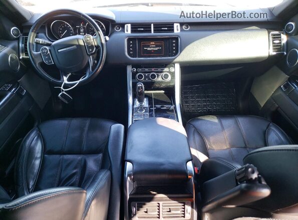 SALWR2PF7GA590488 2016 LAND ROVER RANGE Черный Вид щитка приборов